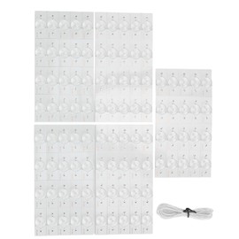 100Pcs SMD Lamp Beads 3V for 32‑65in TV Optical Lens Fliter LED Strips Backlight