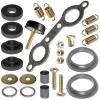 Caltric Exhaust Muffler Silencer Kit for Polaris Ranger 500 2X4