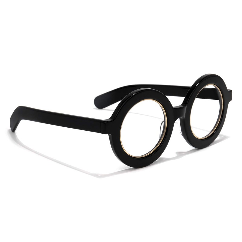 VOOGLAM Retro Round Blue Light Blocking Glasses for Women Men
