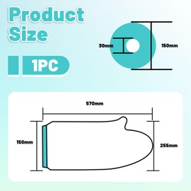 BelleVive Gipsschutz für Duscharm, Gipsschutzarm, wasserdichte Gipsabdeckung, weiche, Bequeme Gipsabdeckung, wasserdichte Abdeckung für Bandagen, Verbände, Wundversorgungsbedarf, Grün