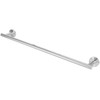 Stainless Steel Single Rod Towel Rack Round Base Bathroom Bedroom
