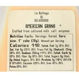 BelGioioso American Grana Parmesan Wedge, 1 lbs