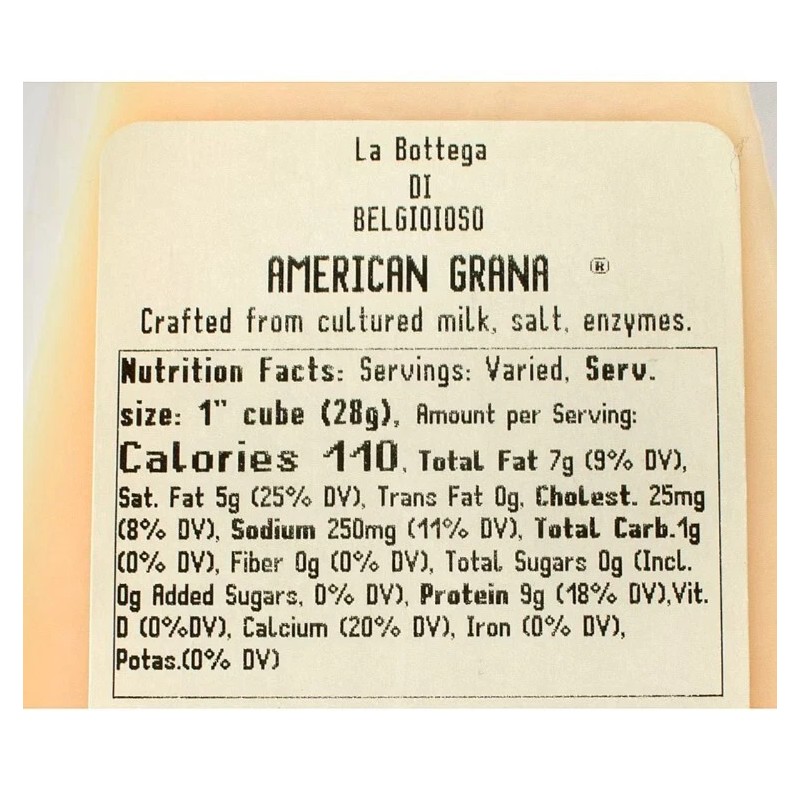 BelGioioso American Grana Parmesan Wedge, 1 lbs