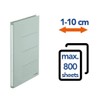 PLUS Japan, Zero Max Expandable File in Grey, 1er Pack