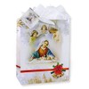 Nativity Scene with Angels Small Gift Bags, 3.75"x5"x2", 10-Count Value