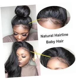 TOVINANNA Human Hair Extensions Real Human Hair for Women Black Color Reusable for Daily Use Special Occasions Easy to Style and Maintain