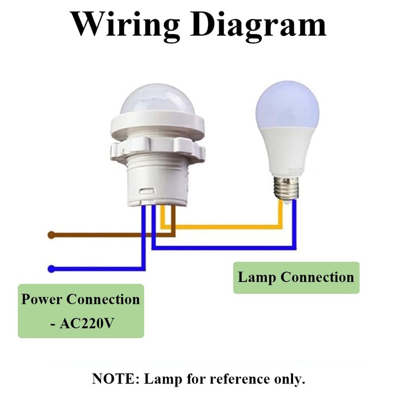 PIR Motion Sensor Module, 85-265 V Motion Sensor Light Switch,