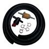 Carburetor Fuel Line Replacement Kit for Kawasaki, Tecumseh, Briggs and Stratton, and Kohler Engines 7 Piece Bundle with Shut-off Valve