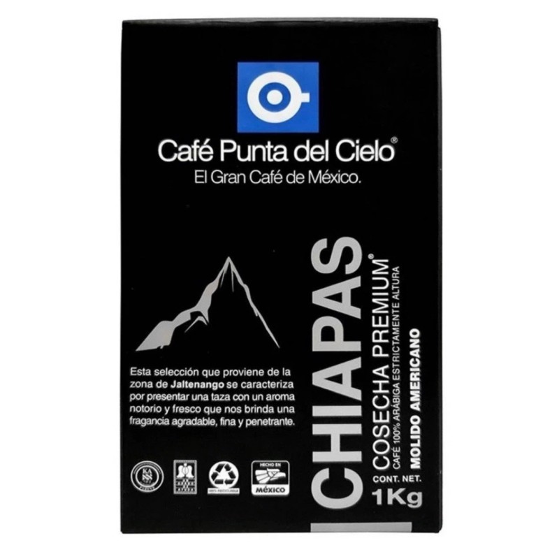 Punta del cielo CAFE PUNTA DEL CIELO CHIAPAS TOSTADO Y