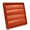 Kair Terracotta Gravity Grille 183mm External Dimension Ducting Air Vent