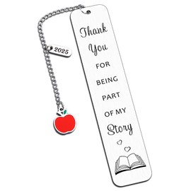 Teacher Bookmark Gifts, Teacher Appreciation Gifts for Women Best Teacher Gifts Teacher Retirement Gifts for Women Men Christmas Birthday Gifts, First Day of School End of Year Gifts Ideas for Teacher