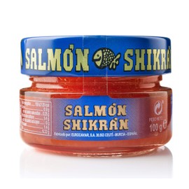 Eurocaviar - Shikran - Smoked Salmon Caviar Pearls 3.52 oz [100 g] [Premium Caviar Alternative]