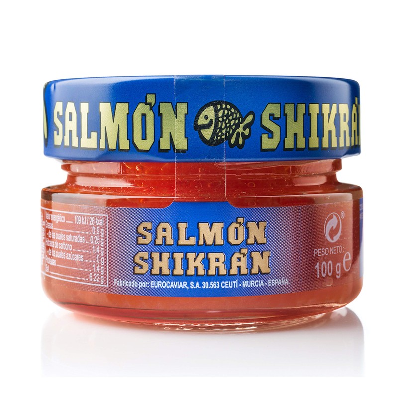 Eurocaviar - Shikran - Smoked Salmon Caviar Pearls 3.52 oz