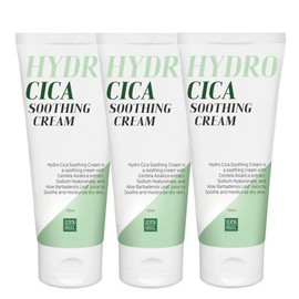Hydro large-capacity cica moisture cream 120mlx3 units, moisture supply, skin soothing / 하이드로 대용량 시카수분크림 120mlx3개수분공급 피부진정