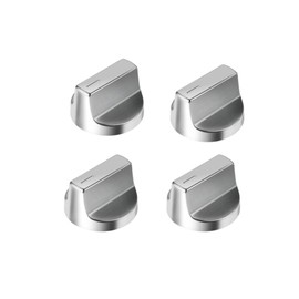 W11366438 Whirlpool Range Knobs 4pcs Replacement, Replace Stove Knobs W11084623, Compatible with Whirlpool Gas Range, WCG55US6HS05, WCG77US0HS00, WCG77US0HS05, WCG97US0HS00 | P Polerden