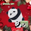 AiSagePure Silicone Panda Night Light for Kids, Touch Control, Rechargeable,