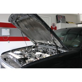 Redline Tuning 21-11005-02 Hood QuickLIFT Plus System Compatible with Ford Explorer 1995-2001 (All Black Components)