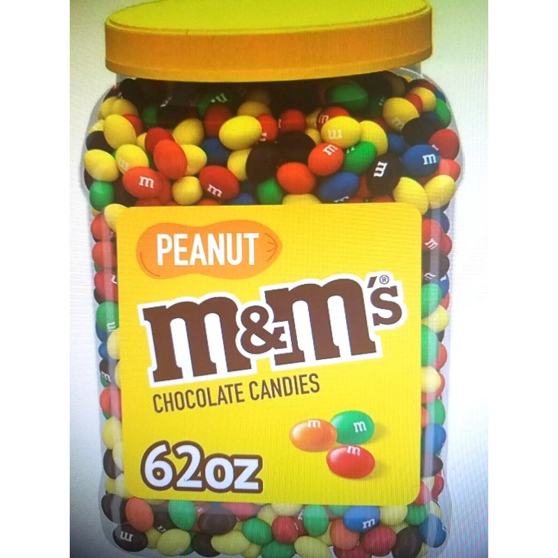 M&M's M & M's PEANUT MILK CHOCOLATE CANDY BULK PLASTIC