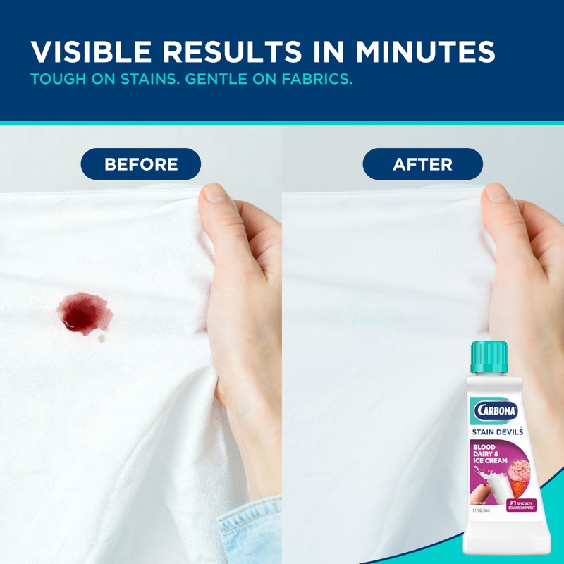 Carbona Stain Devils® #4 | Blood, Dairy & Ice Cream