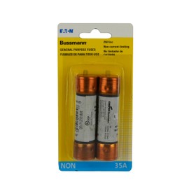 Bussmann BP/NON-35 35 Amp One-Time Cartridge Fuse Non-Current Limiting Class K5 250V UL Listed