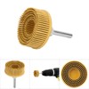 Bristle Brush Disc 2 Inch Rubber Sanding Brush Polishing Sanding