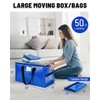 Neverwhy 6 Pack Large Moving Bags with Reinforced Handles &