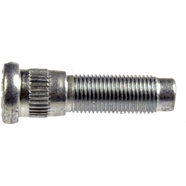 Dorman 610-379 Front 1/2-20 Serrated Wheel Stud - .620 In. Knurl, 1-15/16 In. Length Compatible with Select Models, 10 Pack
