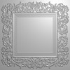 6×6inch Baroque 3D Embossing Folder,Clear
