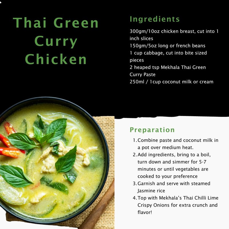 Mekhala Organic Thai Curry Cooking Paste Variety Pack Gluten-Free Vegan