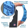 Delaware Small State Magnet by Classic Magnets, 1.5" x 3.2",