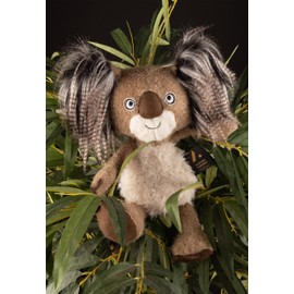 Sigikid Koala BeastsTown Plush Toy, Brown, One Size