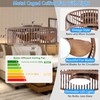 Coolbull Ceiling Fan with Light Remote Control - 20 Inch