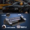 X-STYLE LED Strobe Light, 12V, Yellow, 3 Modes, Warning Light,