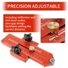 Abizarch Thin Rip Table Saw Jig Aluminum Alloy Table Saw