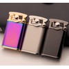 Oil Petrol Gasoline Metal Lighter, Spark by Retro Rocker Switch,