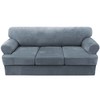 H.VERSAILTEX Sofa Cover 4 Piece T Cushion Sofa Slipcovers Thick