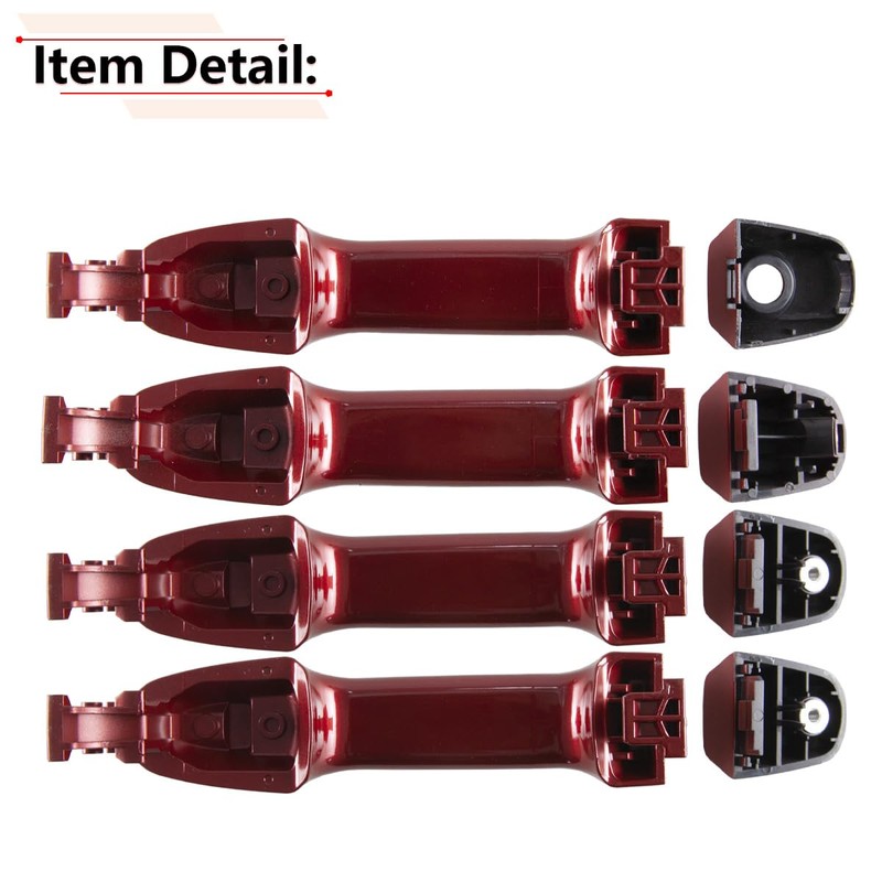 RLB-HILON 1Set Exterior Door Handle Compatible with Toyota Camry 2012