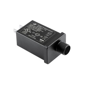 SLLEA Replacement Yard Inflatable Adapter Power Supply Adaptor 1A 12V Class 2 Power Unit for Home Lawn Yard Garden Christmas Inflatable Decorations(Black)