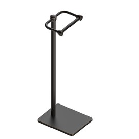 RUACQ Toilet Paper Holder Stand, Bathroom Toilet Paper Roll Holder Free Standing, Toilet Tissue Holder Stand with Post Pivoting Design, Stable Weighted Base, SUS304 Stainless Steel (Oil Rubbed Bronze)