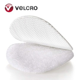 Velcro Industrial Strength Dots Coins Circles in Black and White (White, 20 Pairs)