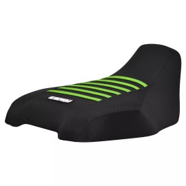 Honda 2015-24 HONDA TRX 500FA FM 520FA FM Foreman Rubicon Seat Cover BLK/GREEN rib 370