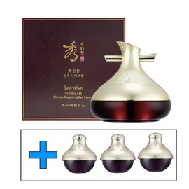 Sooryehan Cheonsam Seonyu Eye Cream 25ml+Cheonsam Sanghwang Eye Cream 10mlX3 / 수려한 천삼 선유 아이크림 25ml+천삼 상황 아이크림 10mlX3개