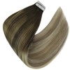 Sunny Hair Tape in Hair Extensions Real Human Hair Invisible