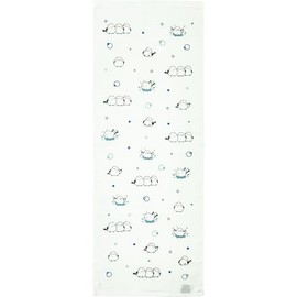 Hayashi FO207102 Face Towel, Approx. 13.4 x 35.4 inches (34 x 90 cm), Senshu Gauze Pile, Water Play