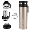 Ozizo Tea Infuser Bottle for Loose Leaf Tea | Stainless