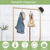 Niuoppy 2PCS 360°Swivel Belt Hanger for Wardrobe, Belt Hangers for
