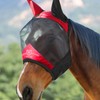 Harrison Howard Pro Luminous Horse Fly Mask Standard with Ears