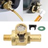 F124N Engine Oil Drain Valve with Nipple Metal M10‑1.25 Thread