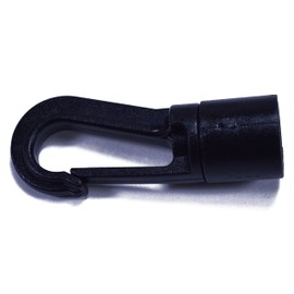 1/4" Shock Cord End Hooks - Bungee Locking Clips - 20 Pack