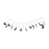 11 Piece Girl Power Themed Wine Charm Set